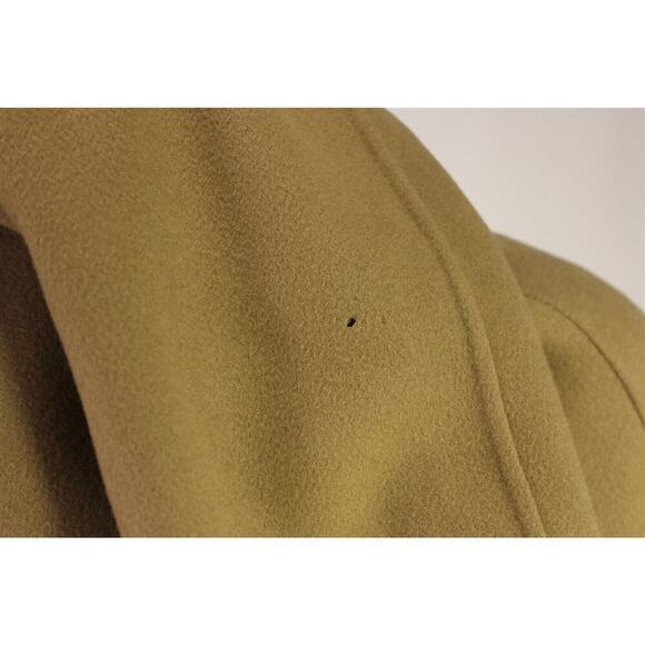 Dunhill Recent Camel Brown Double Breasted Wool Flannel Overcoat Coat Small - Picture 9 of 11